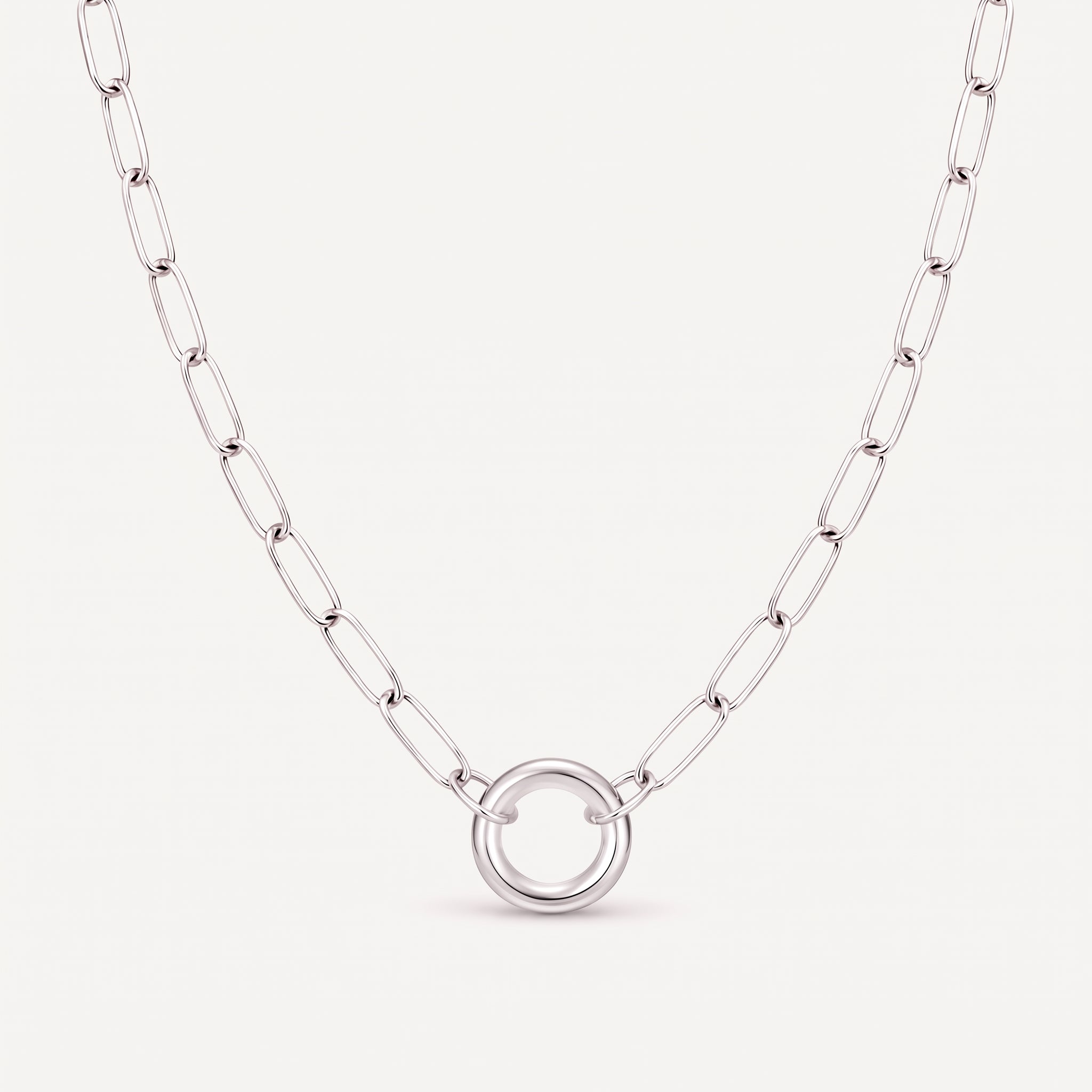 Link Chain Necklace - Silver (20 in)