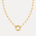 Link Chain Necklace - Gold (20 in)