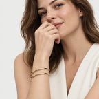 Sculpted Wave Bangle